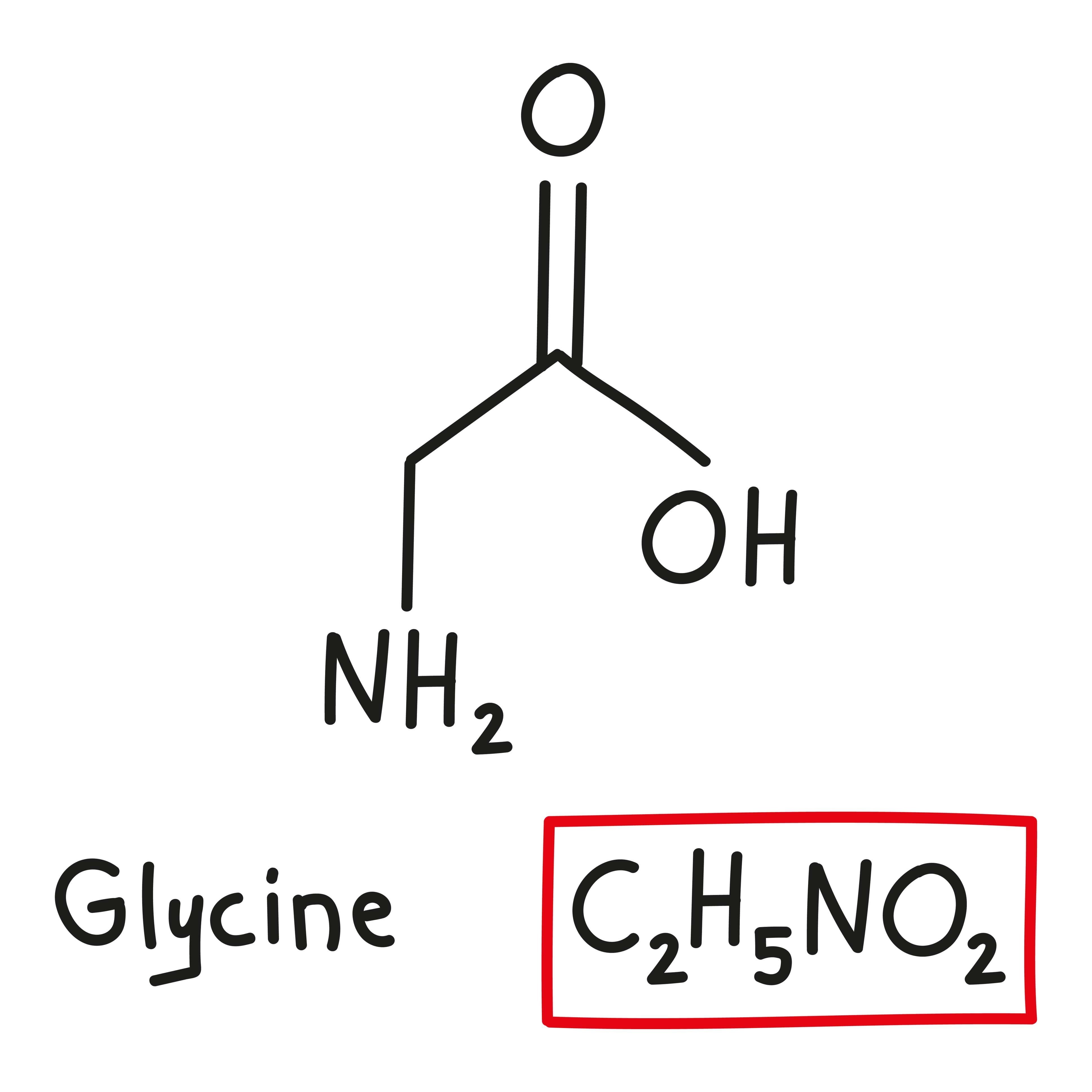 Bild von Glycín